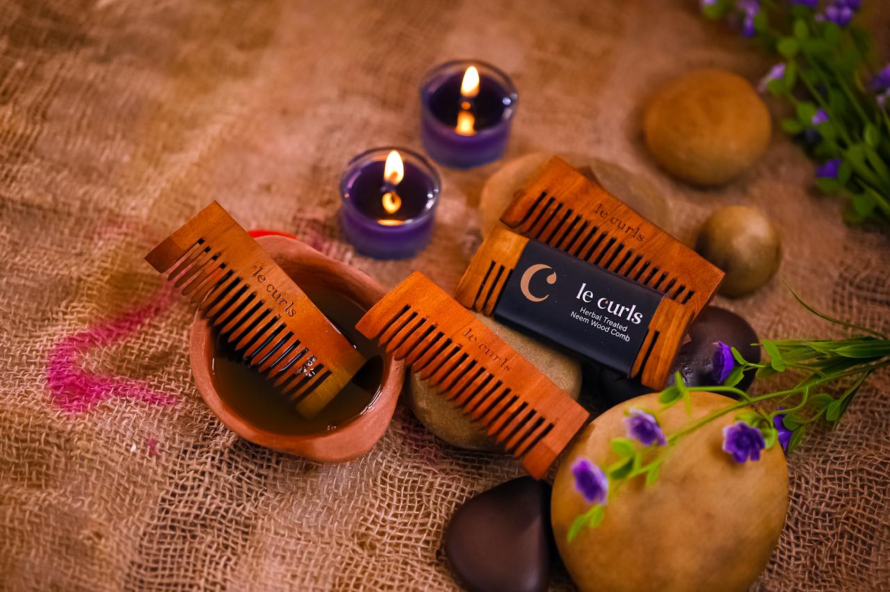 Le Curls Oil Treated Comb