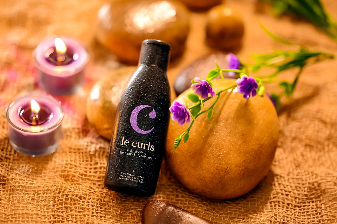 Le curls Herbal Hair shampoo